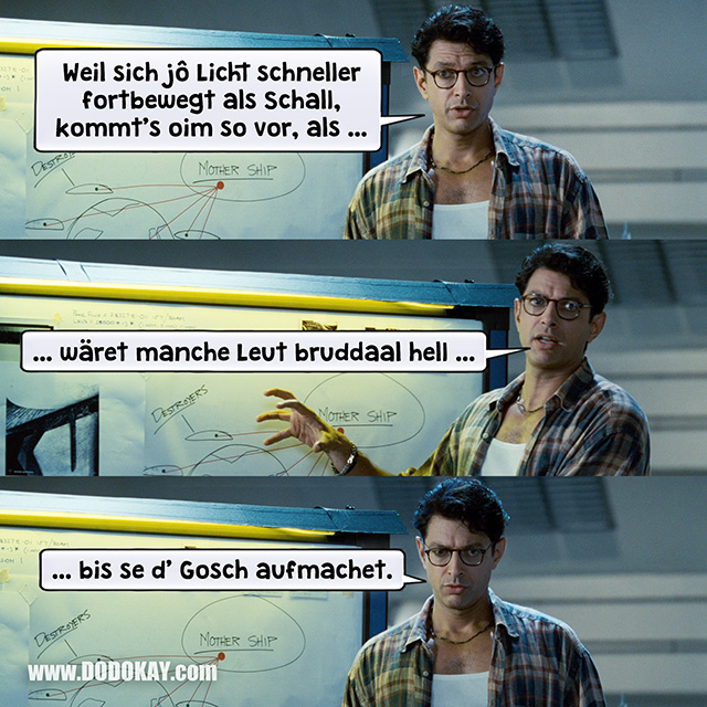 Dodokay Independence Day Licht schneller als Schall